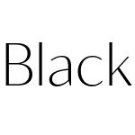 Blacker Sans Text