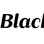 Blacker Sans Text