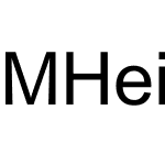 MHei-Bold-HKSCS-U