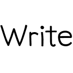 Write Sans Lite