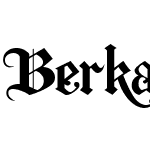 Berkahi Blackletter