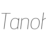 Tanohe Sans