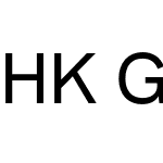 HK Grotesk