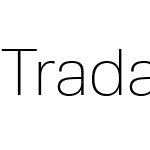 Trada Sans