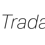 Trada Sans