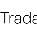 Trada Sans