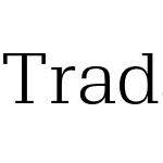 Trada Serif