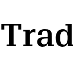 Trada Serif