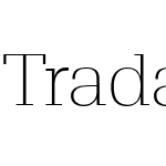 Trada Serif