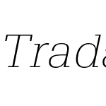 Trada Serif