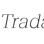 Trada Serif