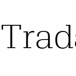 Trada Serif