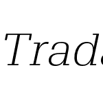 Trada Serif