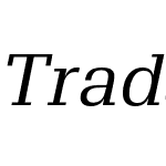 Trada Serif