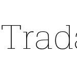 Trada Serif