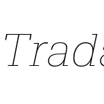 Trada Serif