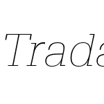 Trada Serif