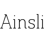 Ainslie Slab