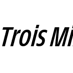 Trois Mille Regular Italic