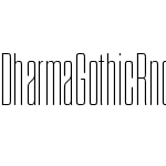 Dharma Gothic Rounded C