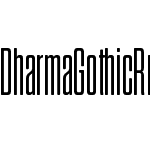 Dharma Gothic Rounded C