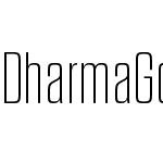 Dharma Gothic Rounded E