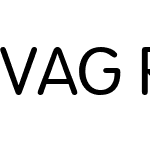 VAG Rounded Std