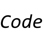 CodeNewRoman Nerd Font