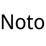 NotoSansDisplay Nerd Font