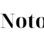 NotoSerifDisplay Nerd Font