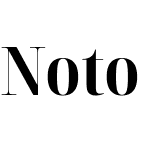 NotoSerifDisplay Nerd Font