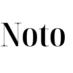 NotoSerifDisplay Nerd Font