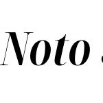 NotoSerifDisplay Nerd Font