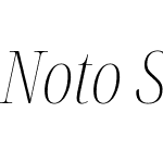 NotoSerifDisplay Nerd Font