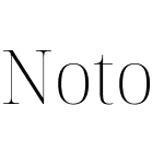 NotoSerifDisplay Nerd Font