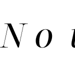 NotoSerifDisplay Nerd Font Mono