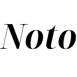 NotoSerifDisplay Nerd Font