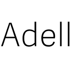 Adelle Sans CHI