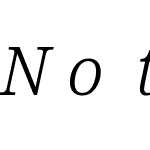 NotoSerif NF