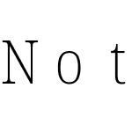 NotoSerif NF