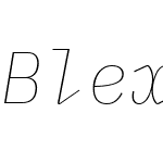 BlexMono Nerd Font Mono