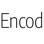 Encode Sans Condensed