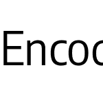 Encode Sans Semi Condensed