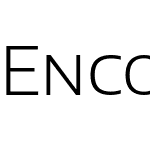 Encode Sans Semi Expanded