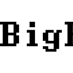 BigBlue_Terminal_437TT Nerd Font