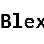 BlexMono Nerd Font Mono