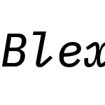 BlexMono Nerd Font