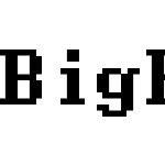 BigBlue_TerminalPlus Nerd Font Mono