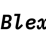 BlexMono Nerd Font Mono