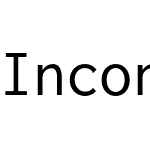 Inconsolata Nerd Font Mono